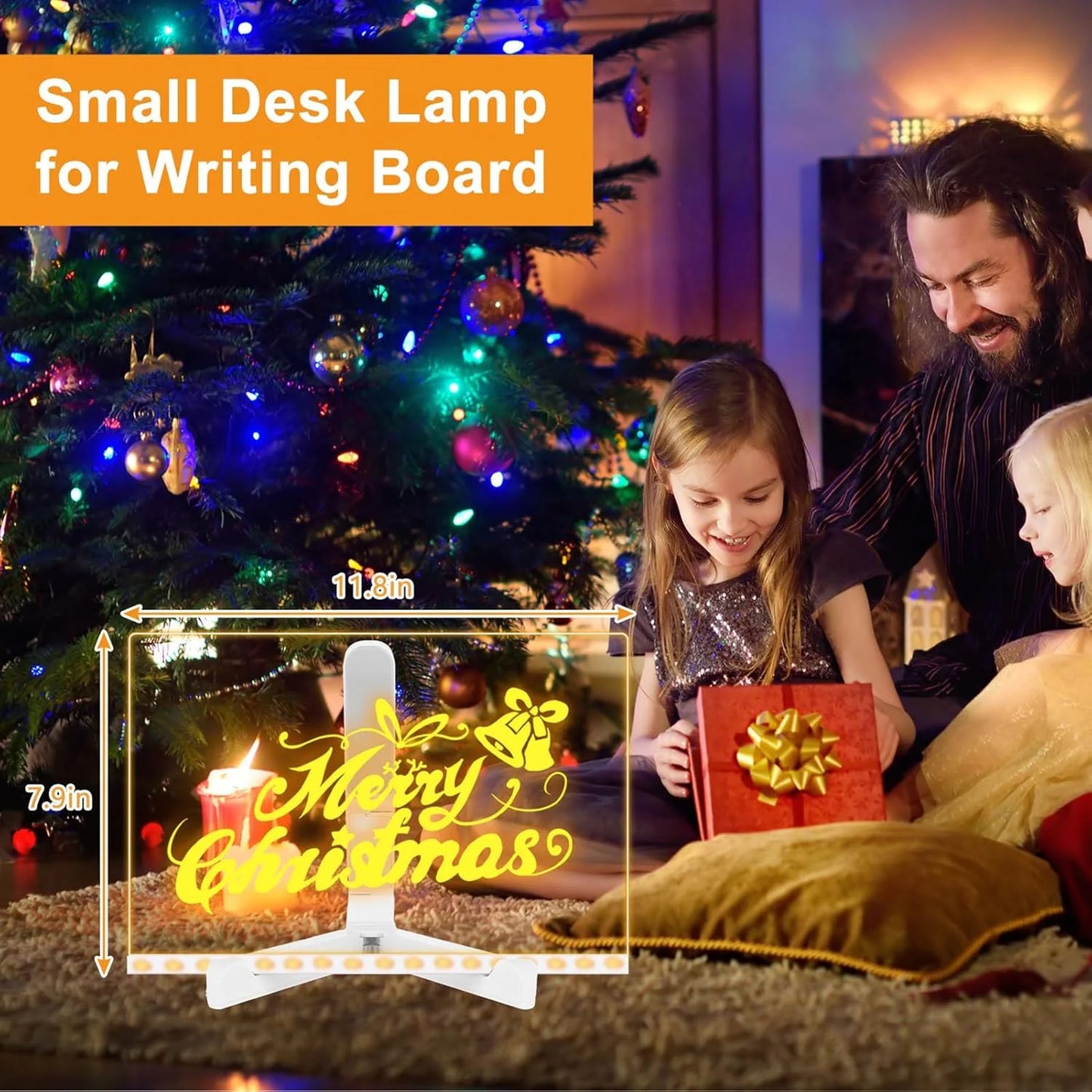 LED Acrylic Dry Erase Note Drawing Board